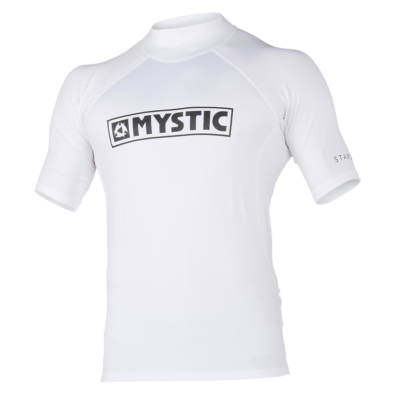 Mystic Juniors Star Manica Corta Rashvest - Bianco