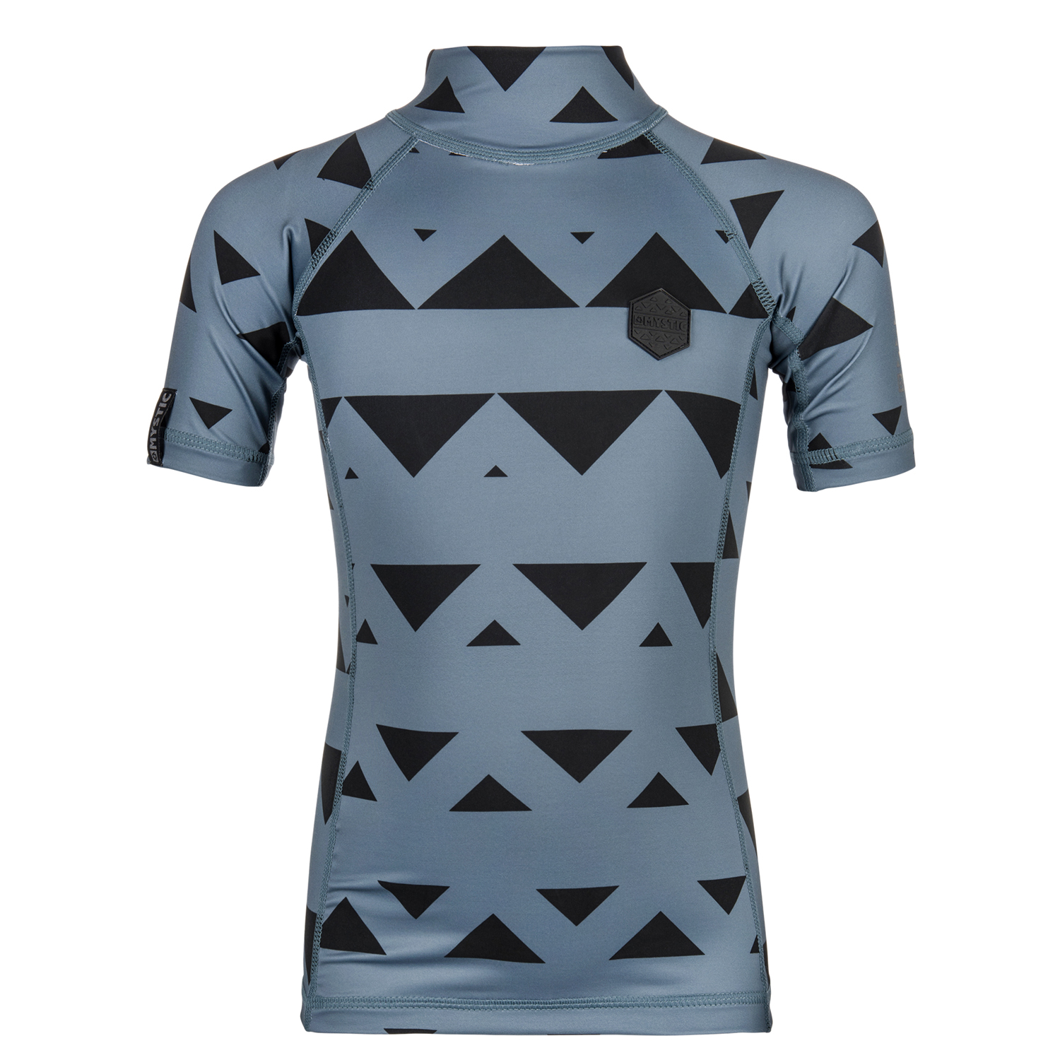 Mystic Kids Star Manica Corta Rashvest - Peltro