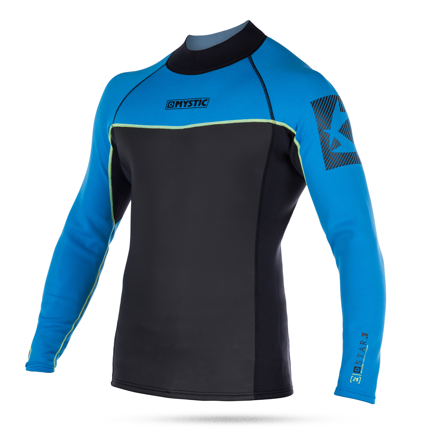 Mystic Kitesurf Stella Neoprene 2 Millimetri A Maniche Lunghe Vest - Blu