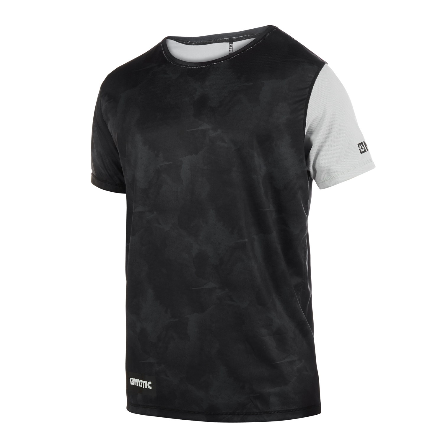 Top Mystic Majestic A Maniche Corte Quickdry - Nero