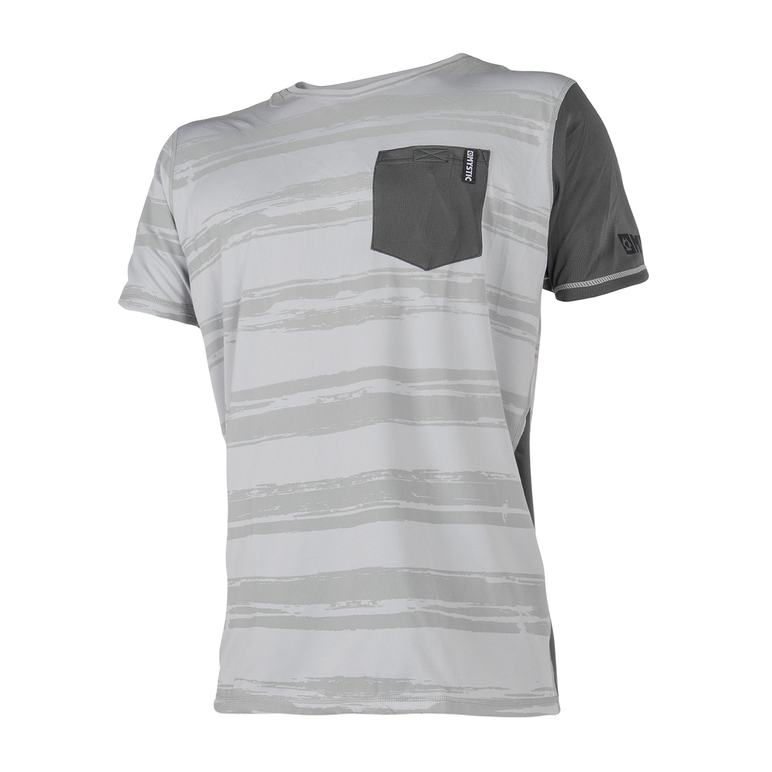 Mystic Majestic Shortsleeve Quickdry - Grigio / Bianco