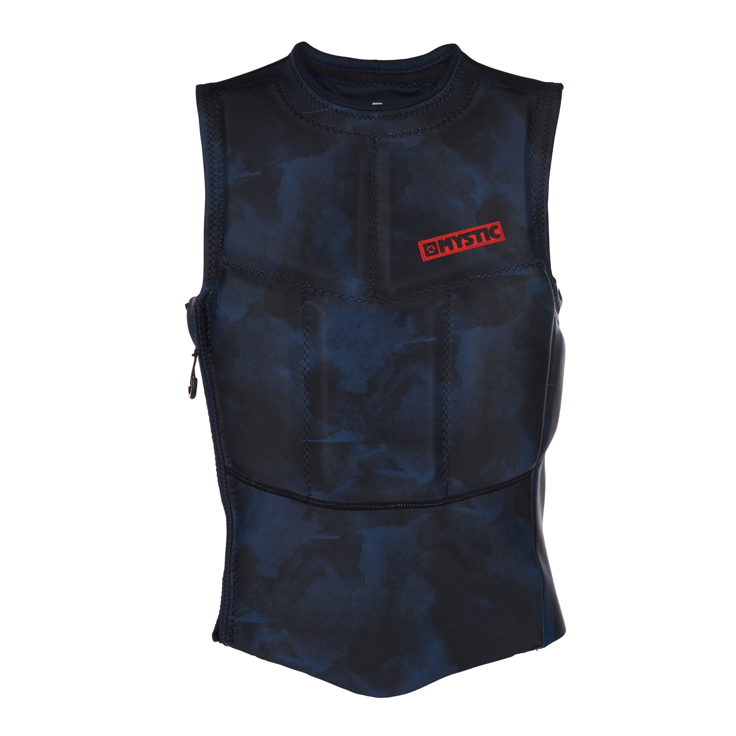 Gilet Impatto Matto Senza Cerniera Mystic Majestic - Blu Scuro / Rosso