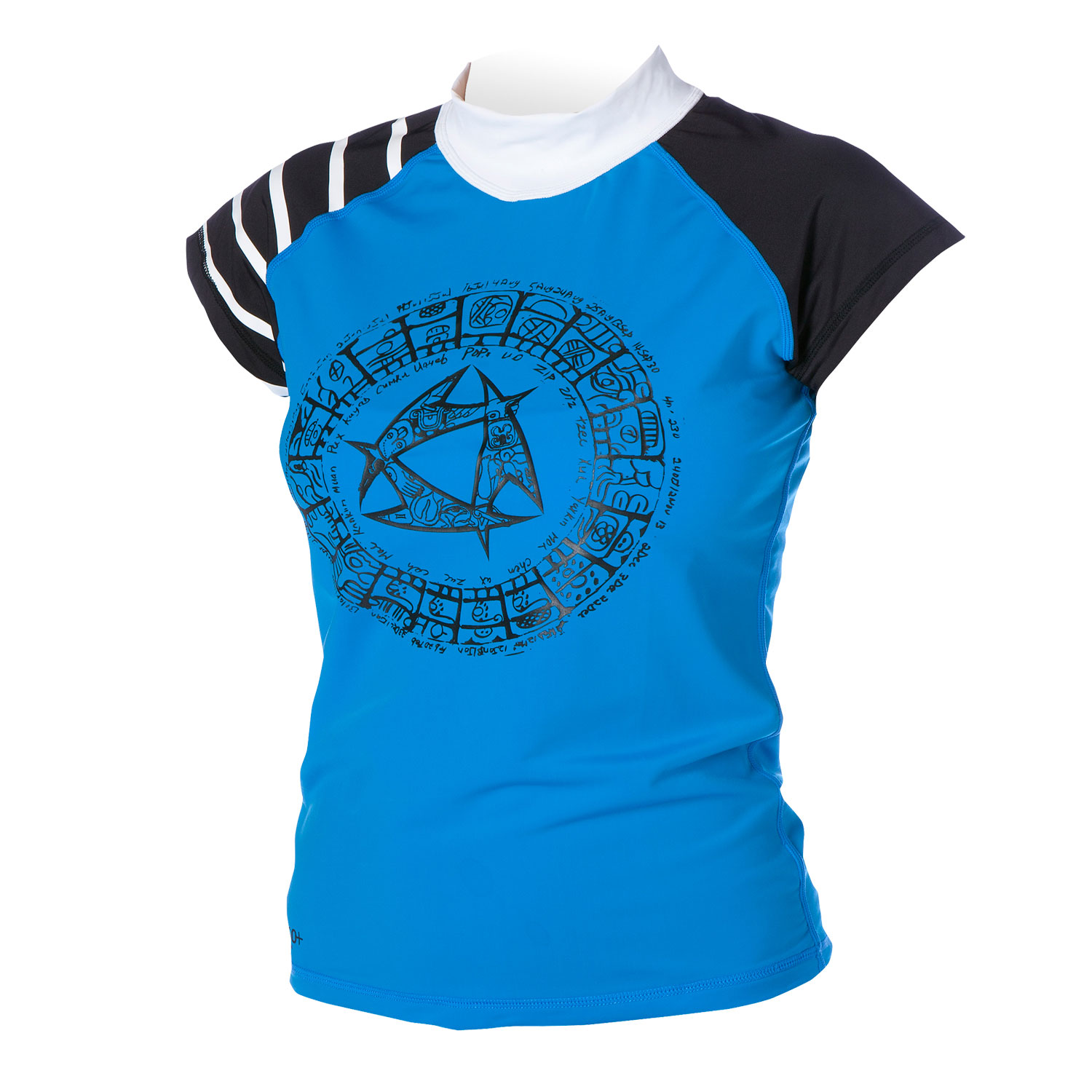 Mystic Maori Womens Capsleeves Rashvest - Blu