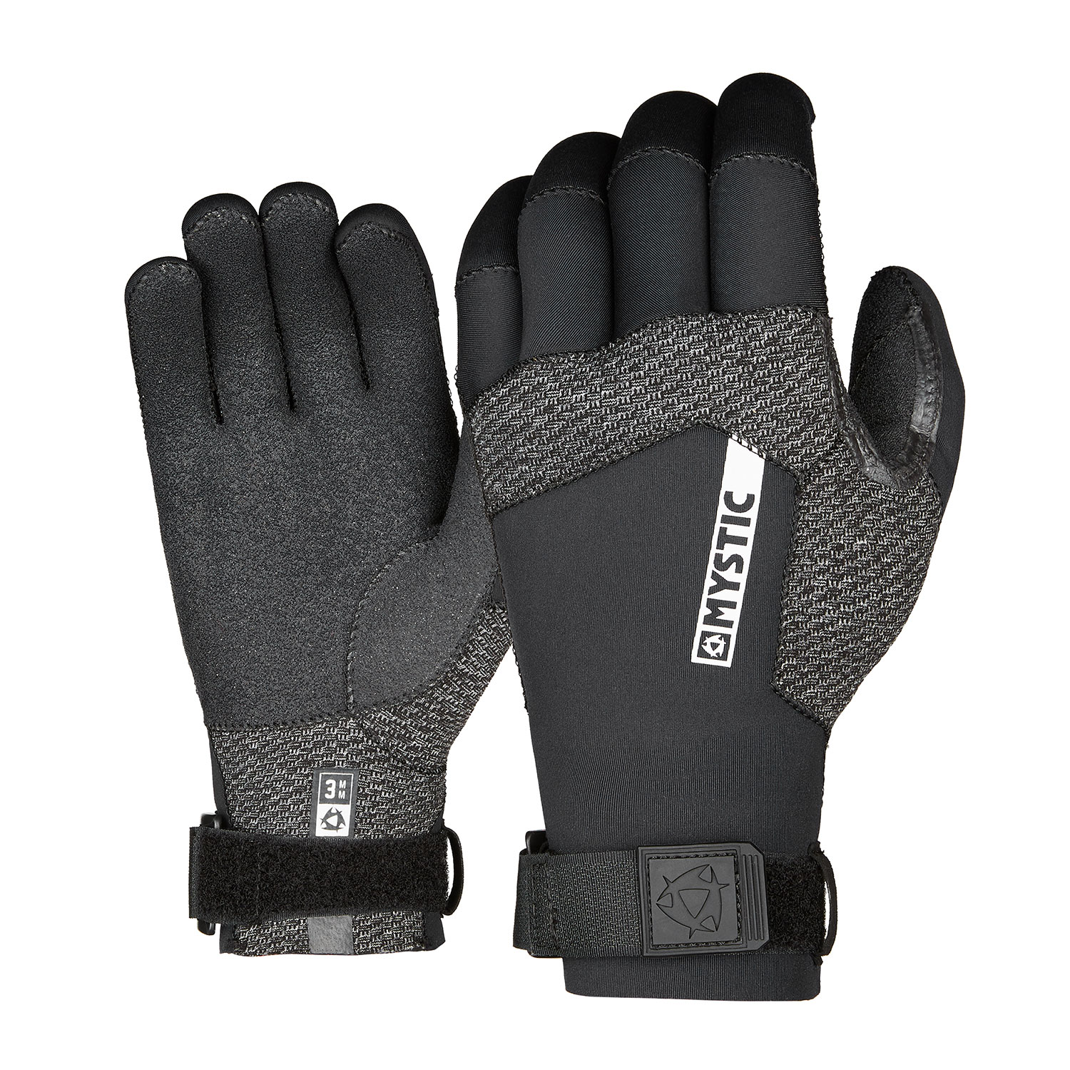 Mystic Marshall 3Mm Precurved Muta Gloves - Black