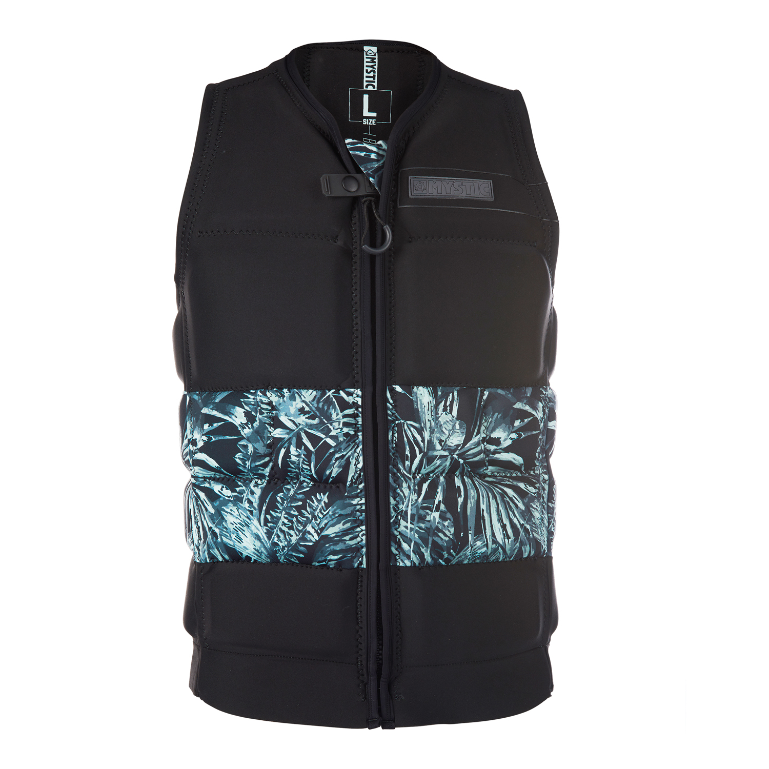 Gilet A Impatto Con Cerniera Frontale Mystic Shred - Nero