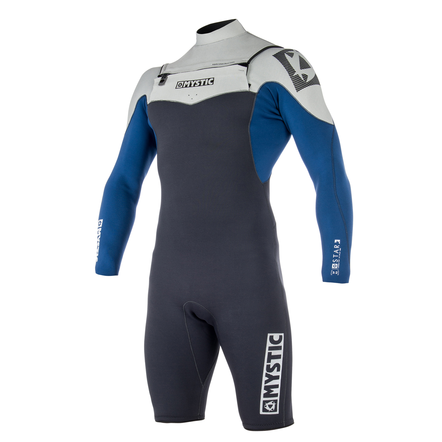 Muta Shorty Mystic Star 3 / 2Mm Double Front-Zip Longarm 2009 - Blu Scuro