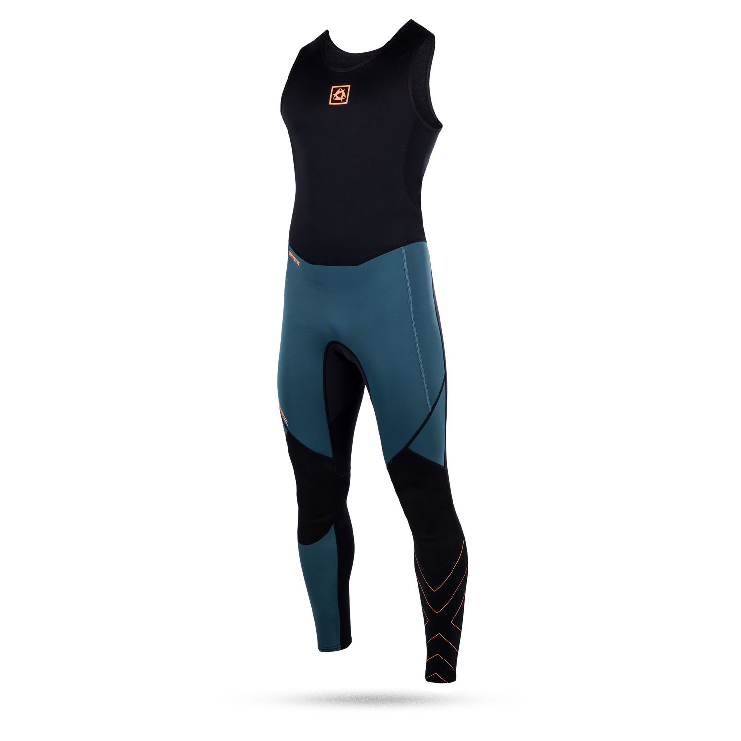 Mystic Sup Mvmnt Neoprene 1,5 Millimetri Long John - Arancione