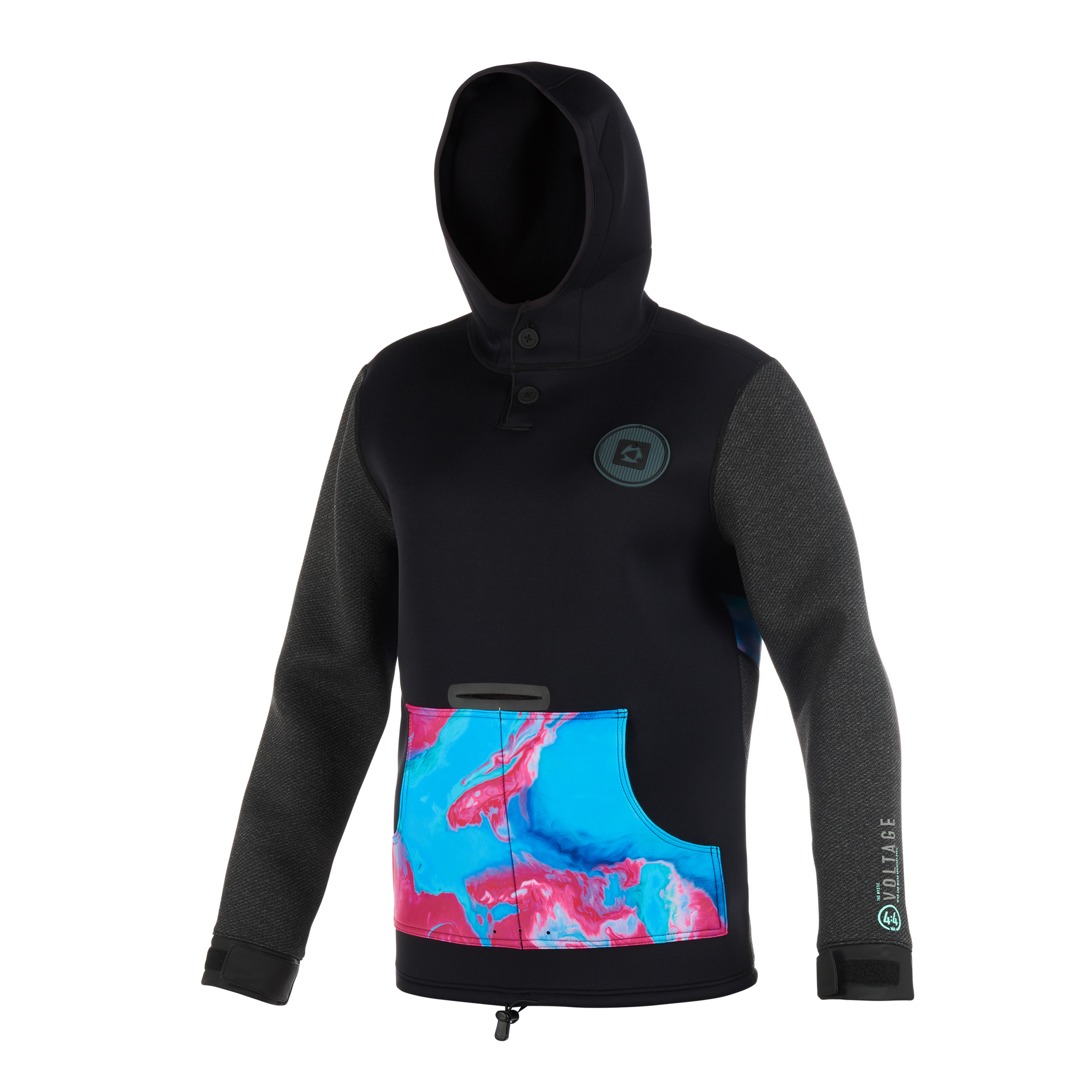 Felpa Con Cappuccio Mystic Voltage Sweat Neoprene - Aurora