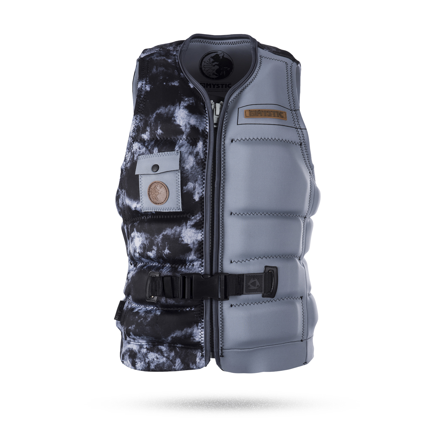 Ratti Mystic Cavi Front-Zip Impact Vest - Nero