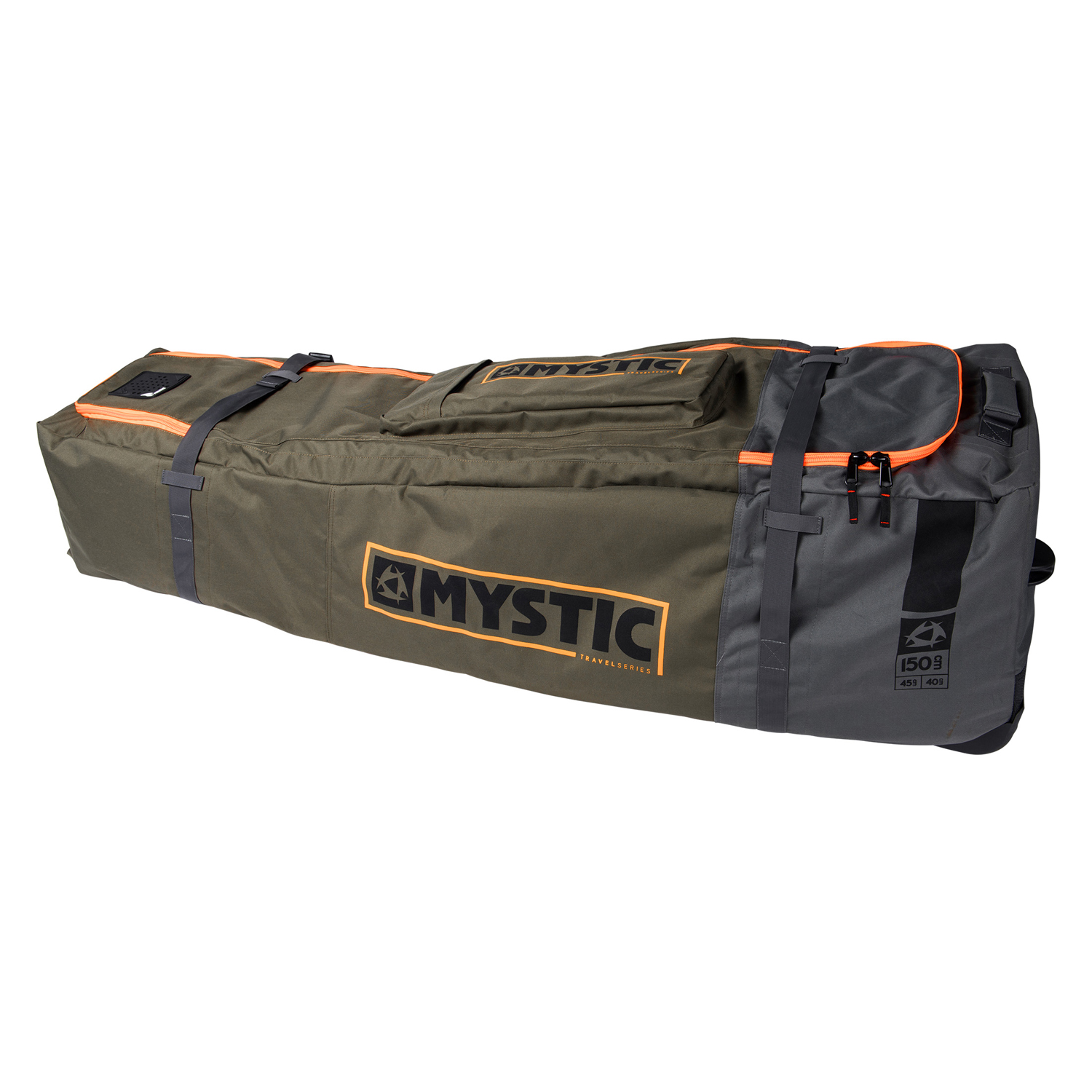 Mystic Golfbag Boardbag Pro Con Ruote - Esercito