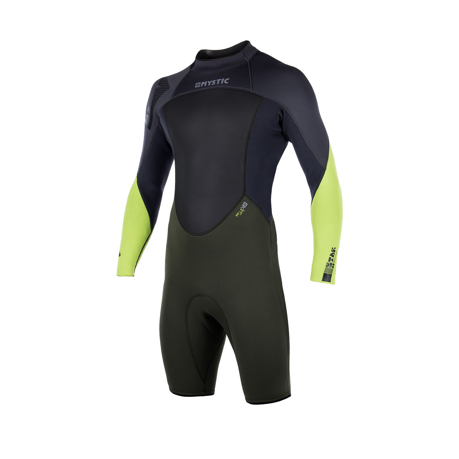 Mystic Star 3/2 B-Zip Flatlock Longarm Shorty Muta - Esercito