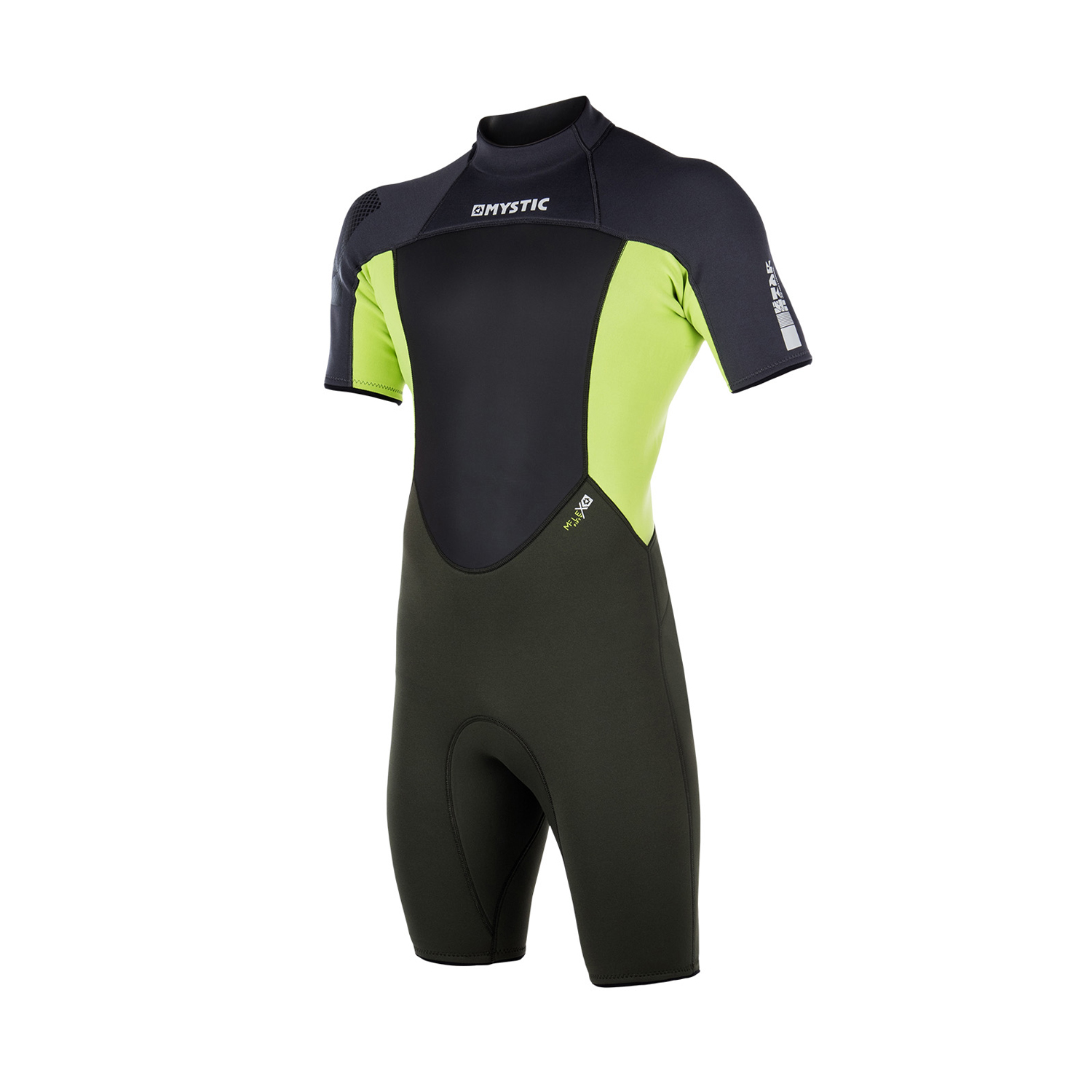 Muta Per Topless Flatlock Mystic Star 3/2 Back-Zip - Esercito