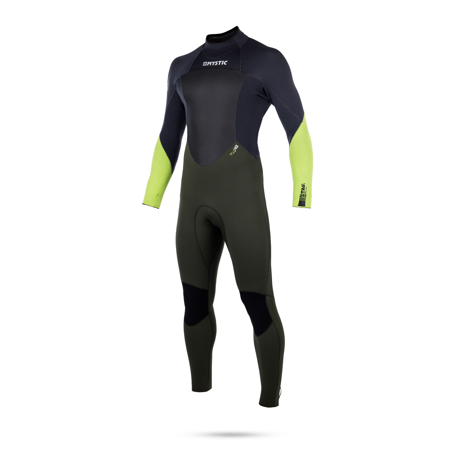 Mystic Stella 5/4 Back-Zip Fullsuit Muta - Esercito