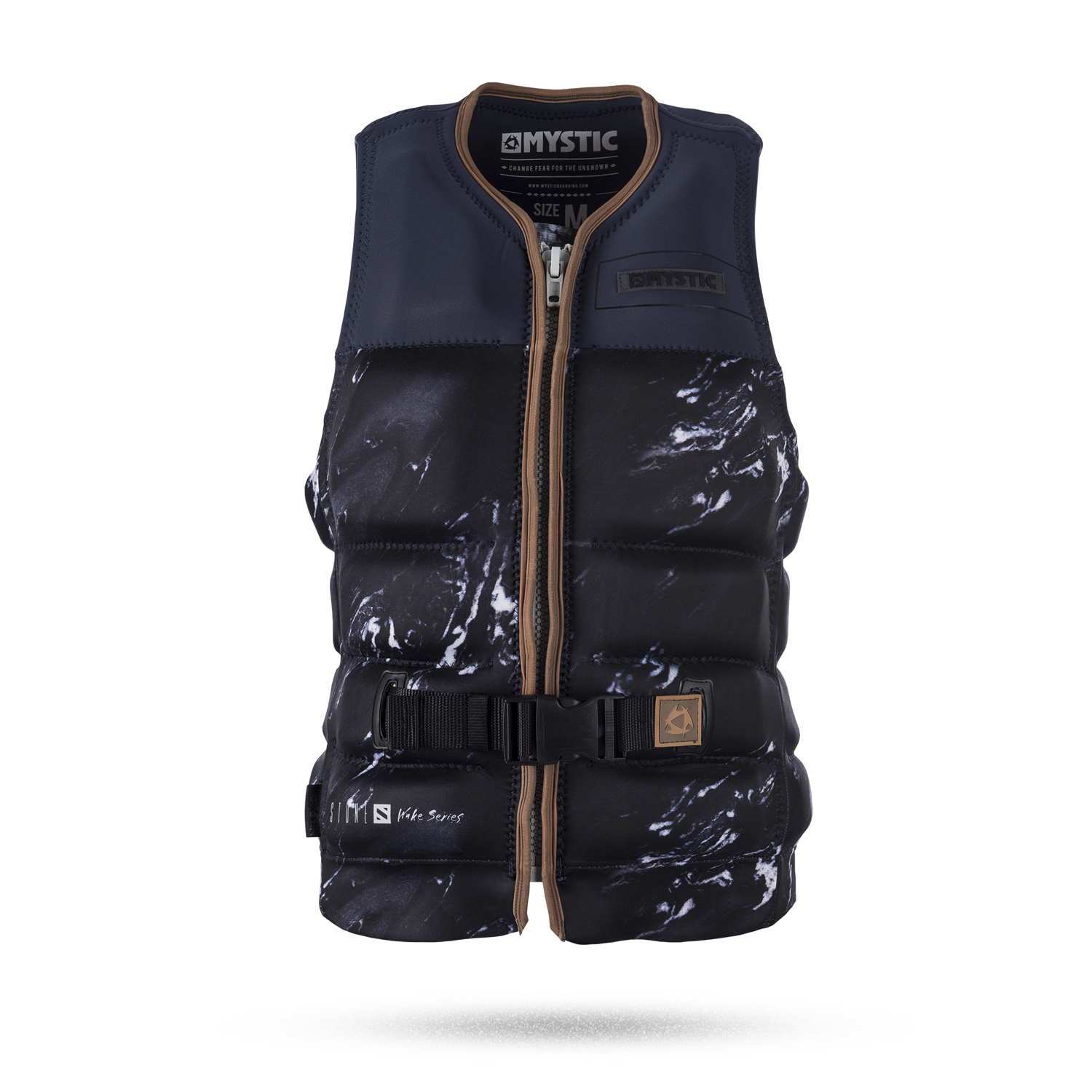 Mystic Pietra Frontale Con Zip A Impact Vest - Navy