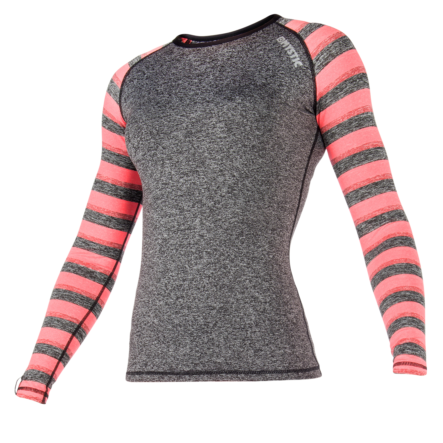 Mystic Women Dazzled Longsleeve Rash Vest - Corallo
