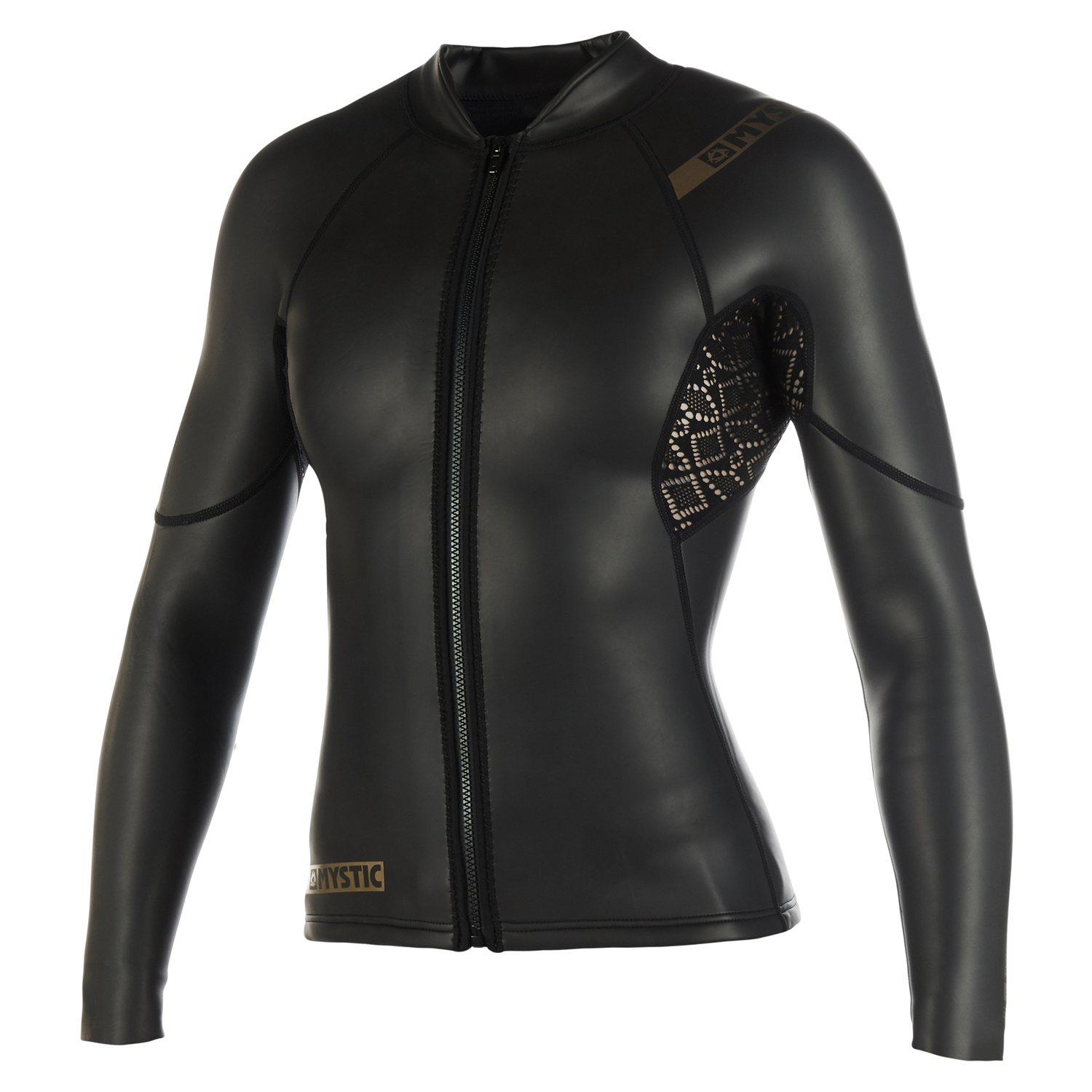 Giacca In Neoprene Manica Lunga Da Donna Mystic Diva - Nera