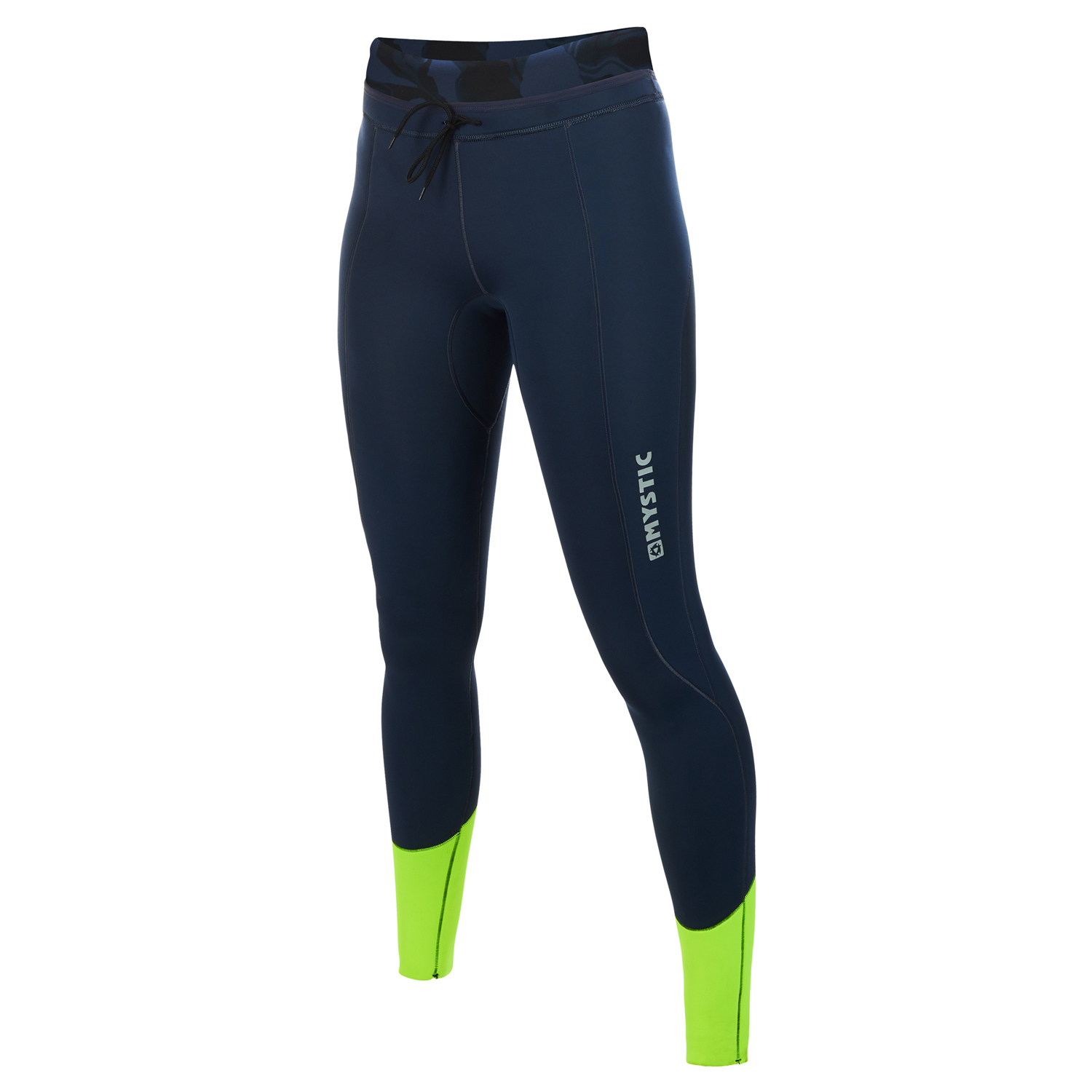 Mystic Womens Diva Neoprene Pant - Navy / Lime