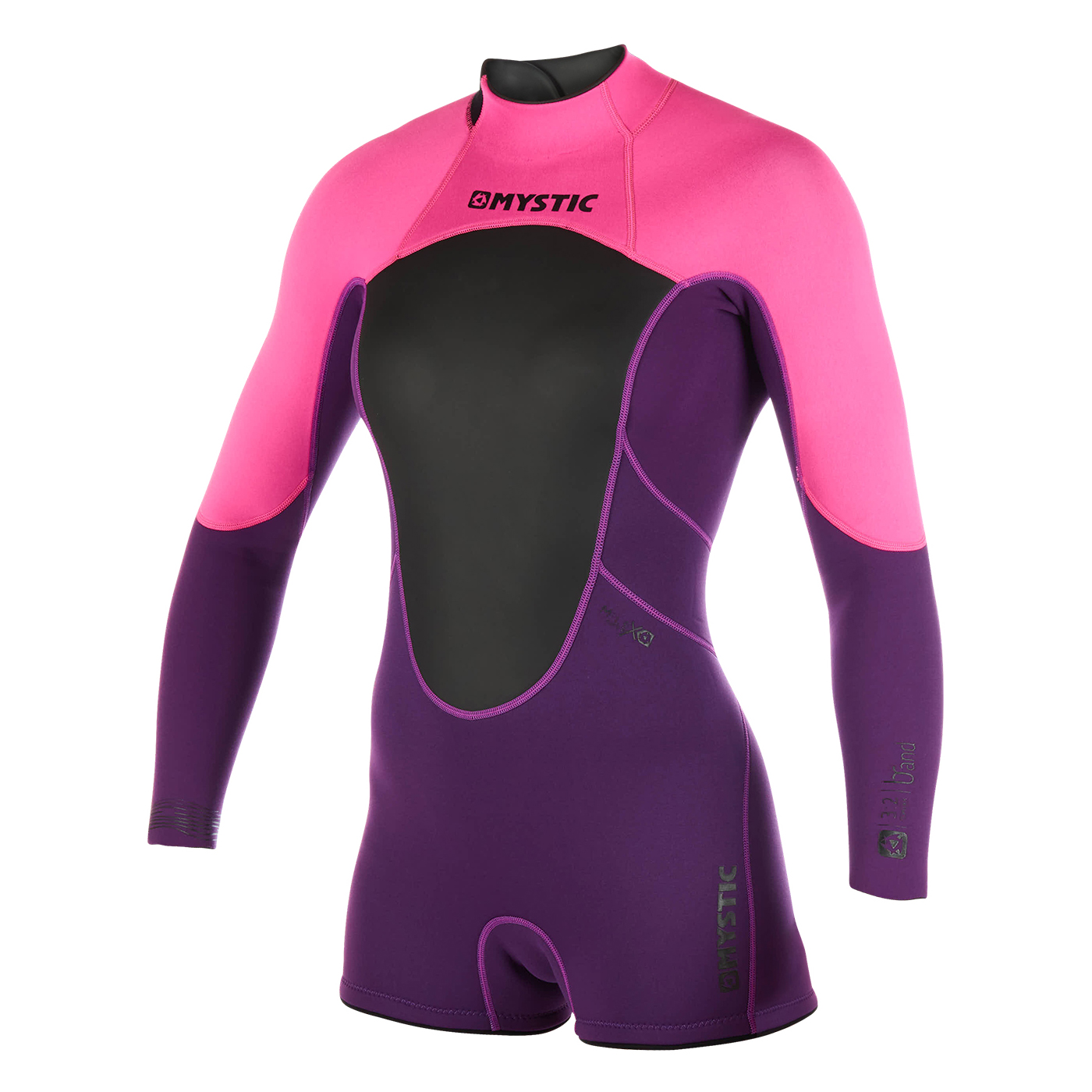 Muta Da Donna A Marchio Mystic Womens Brand 3 / 2Mm Backarm Longarm 1009 - Viola