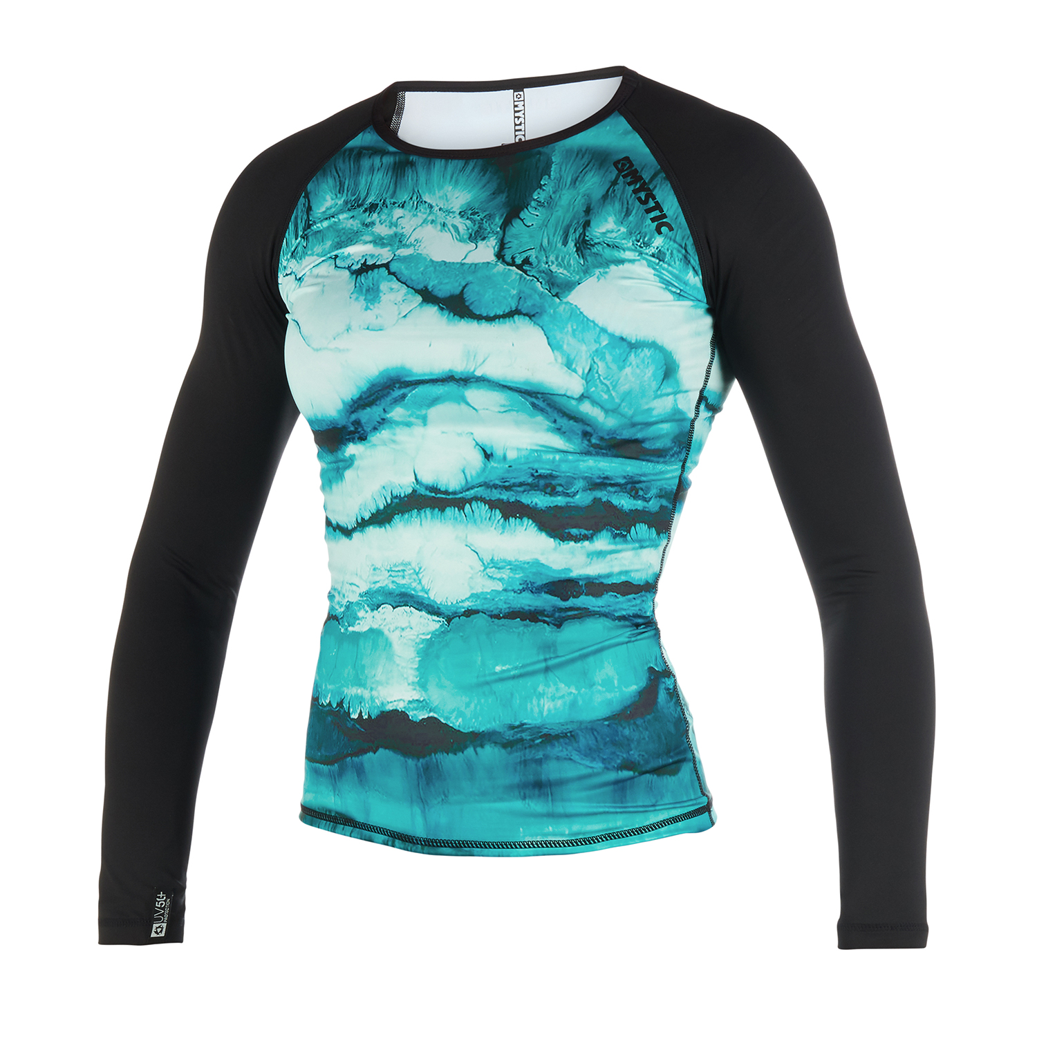 Mystic Womens Abbagliato Longarm Shorty Rash Vest - Mint