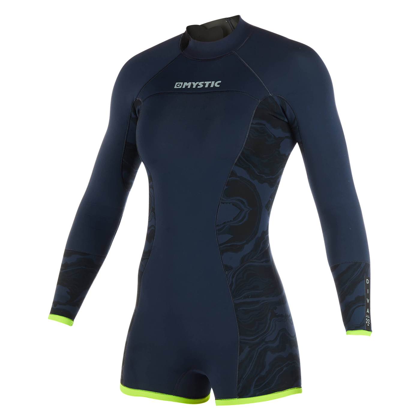 Muta Mystic Wiva 3 / 2Mm Bzip Longarm Shorty Muta - Navy / Lime