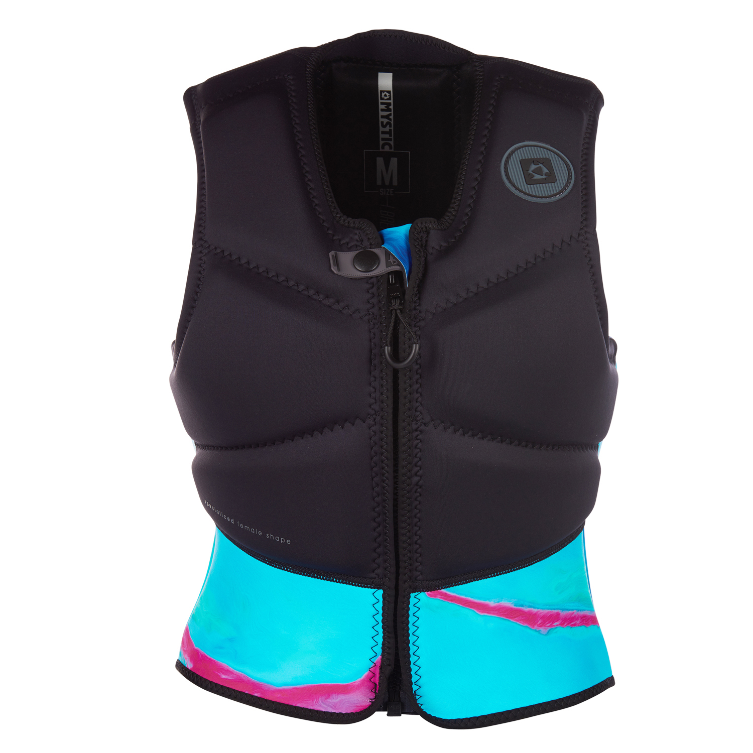 Gilet Da Urlo Con Cerniera Frontale Diva Kite Mystic Womens - Aurora