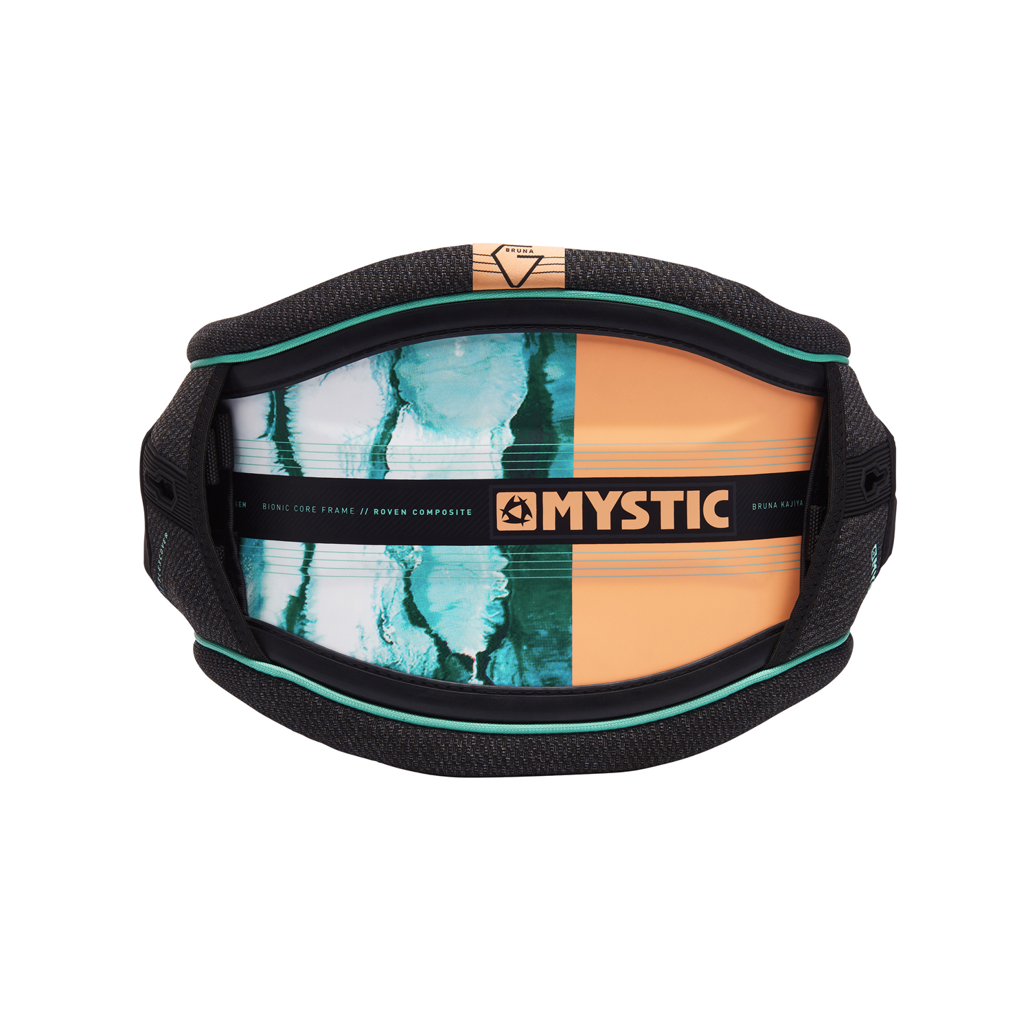 Mystic Womens Gem Bruna Kajiya Waist Kitesurf Harness - Mint
