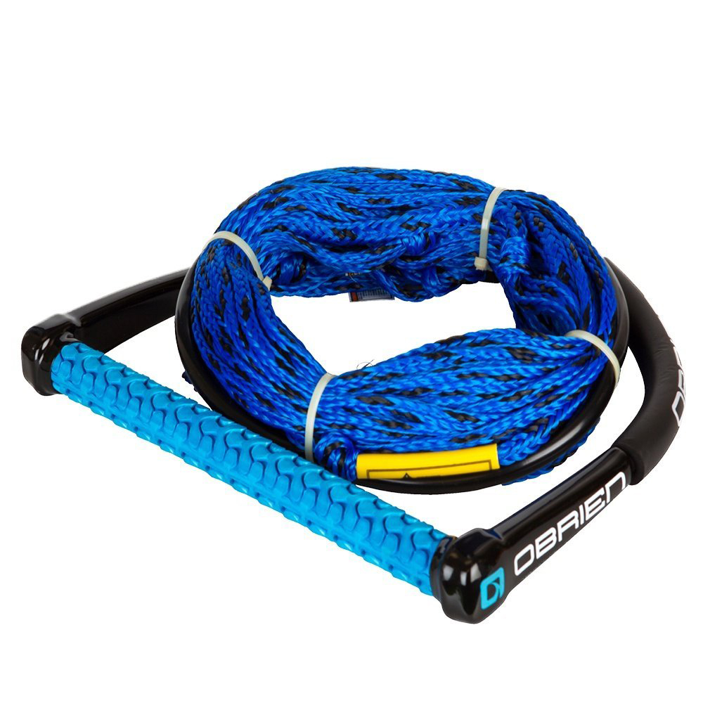 Corda E Manico Per Wakeboard A 4 Sezioni Obrien - Blu / Nero