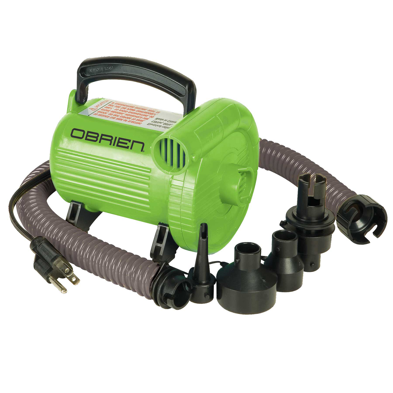 Pompa Elettrica Di Gonfiaggio Del Tubo Ad Alta Pressione 110V Obrien - Verde
