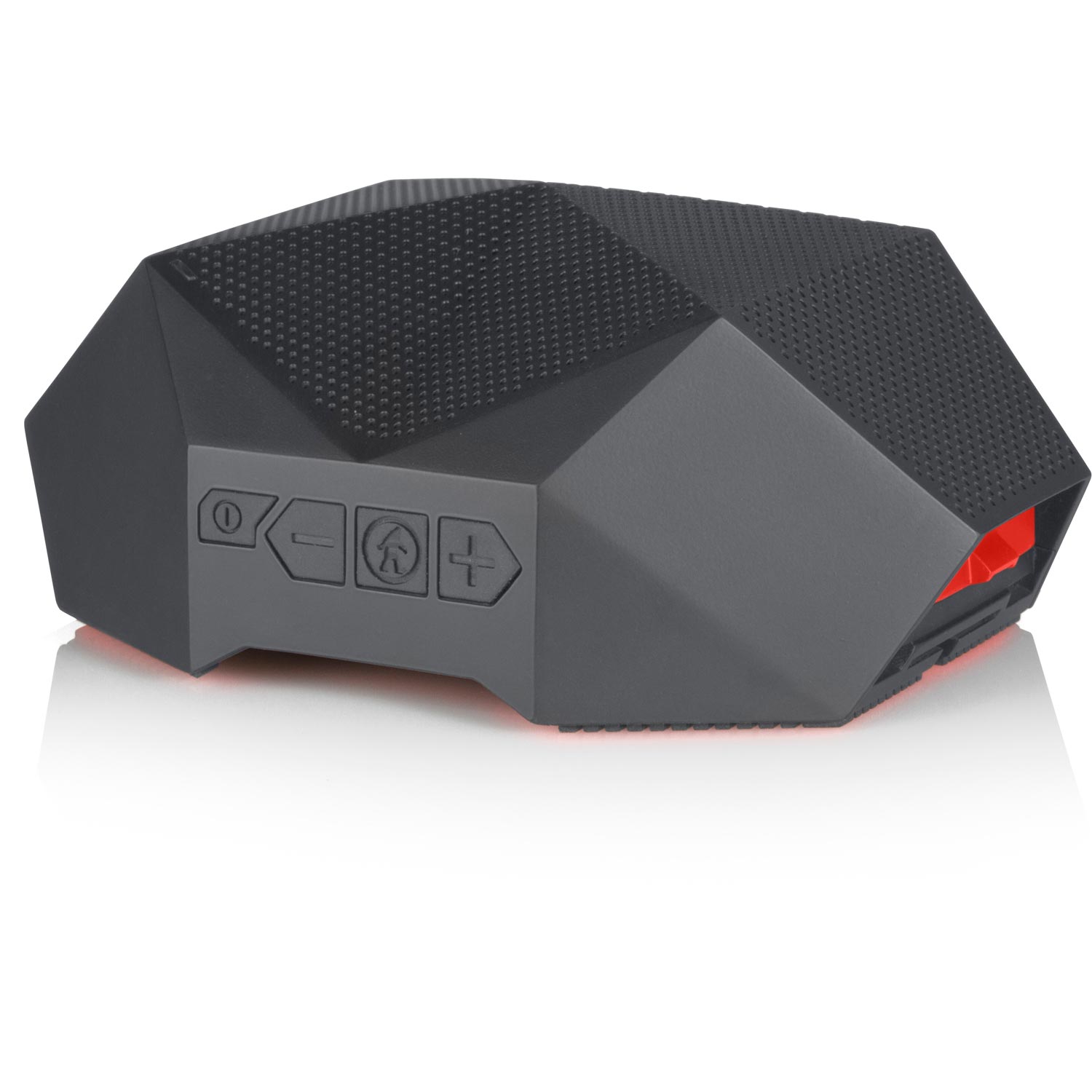 Outdoor Tech Turtle Shell 3.0 Robusto Wireless Boombox - Grigio / Arancio
