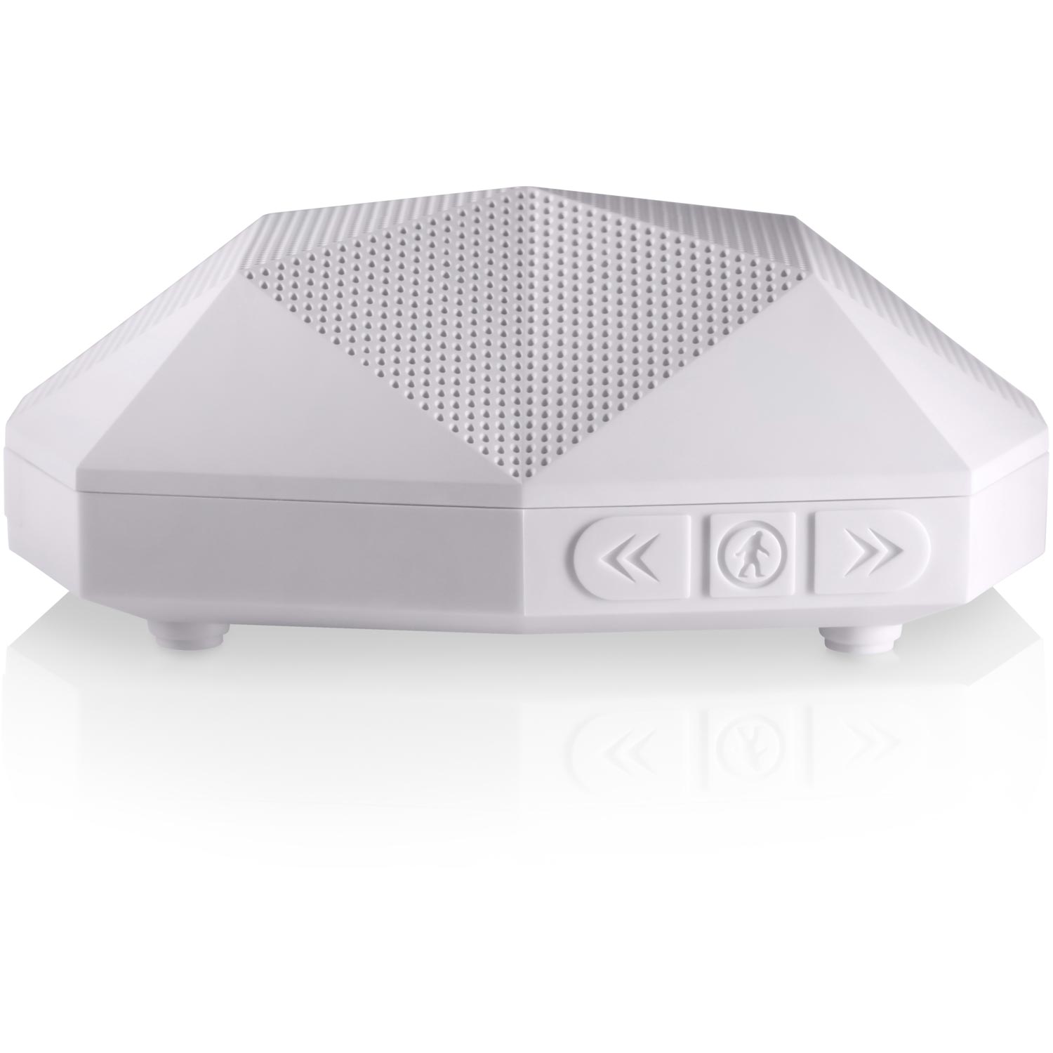 Shell Di Tartaruga All'aperto Go Anywhere Boombox - Bianco