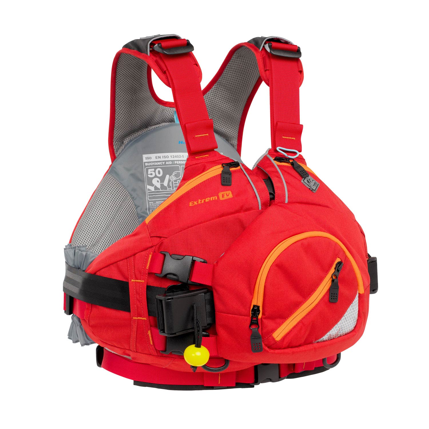 Aiutante Al Galleggiamento Pfd Per Acqua Bianca Palm Extrem - Rosso