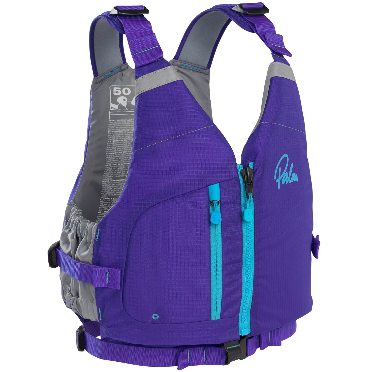 Marine Womens Meander Pfd Kayak Galleggiabilità Aiuto - Viola