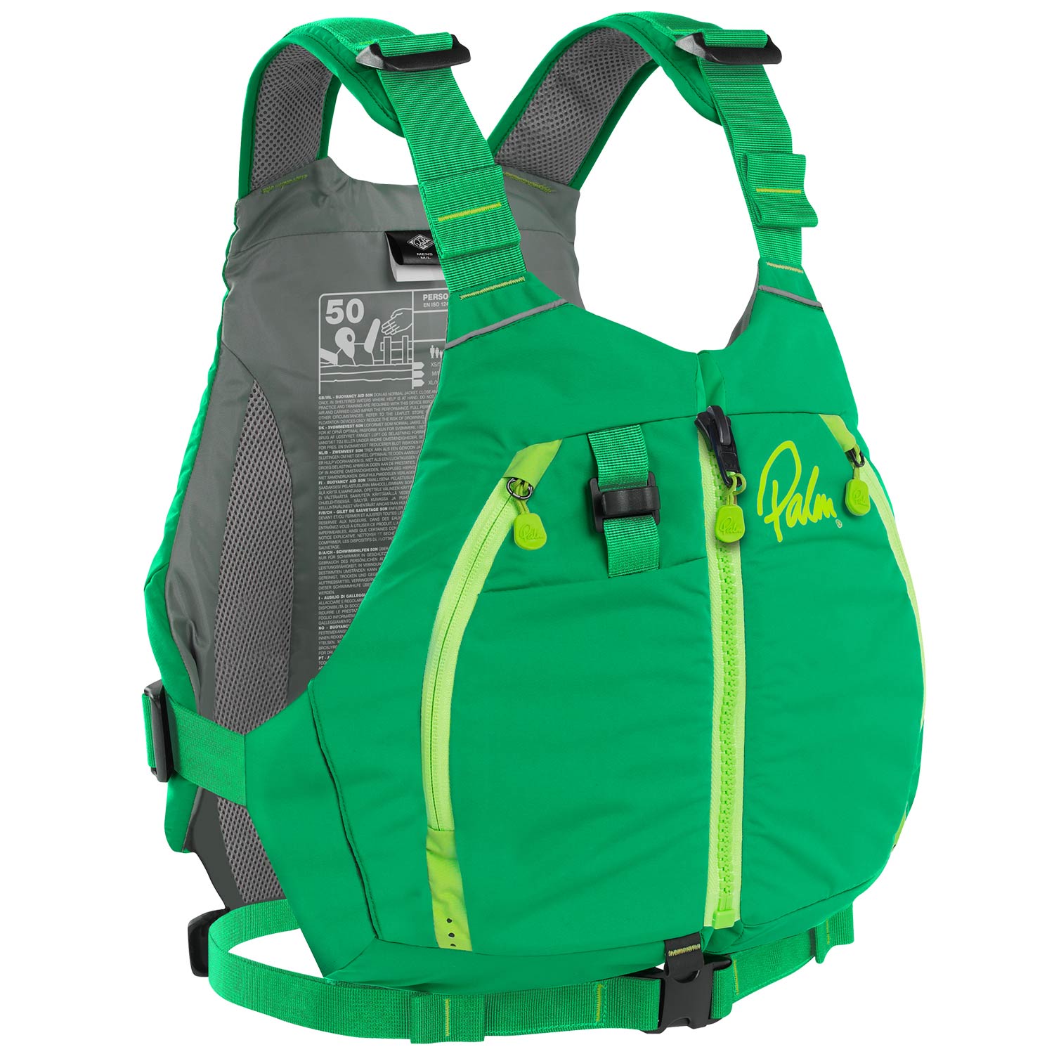 Aiuti Al Galleggiamento In Kayak Per Palm Pey Pfd - Verde