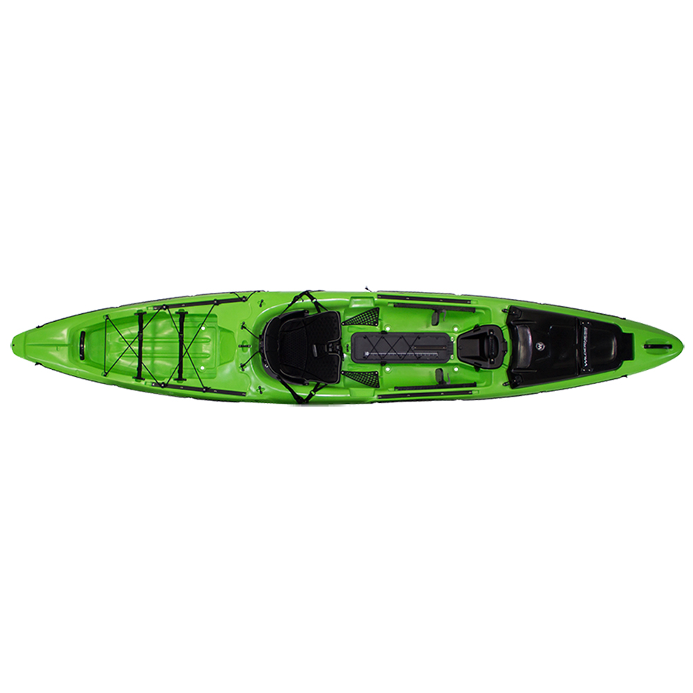Wilderness Sistemi Thresher 140 Kayak Con Timone 2015 - Lime