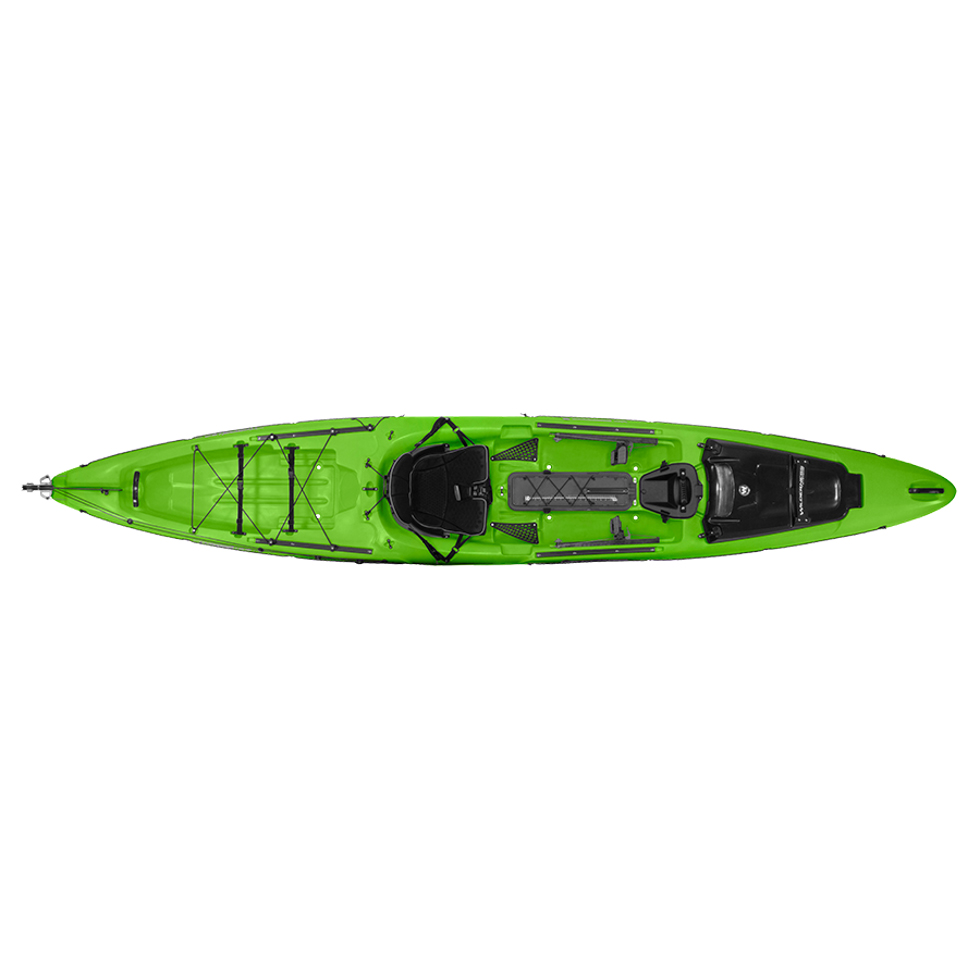 Wilderness Sistemi Thresher 155 Kayak Con Timone 2015 - Lime