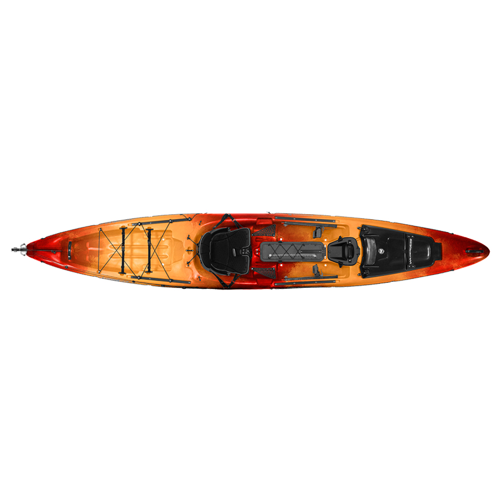 Wilderness Sistemi Thresher 155 Kayak Con Timone 2015 - Mango