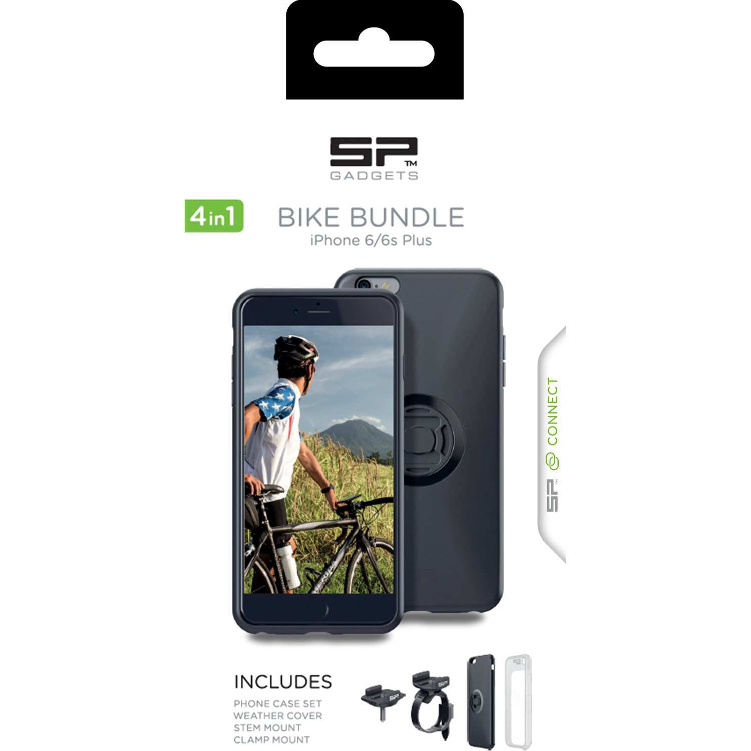 Bundle Di Sp Connect Bike Per Iphone 6 / 6S Plus - Nero
