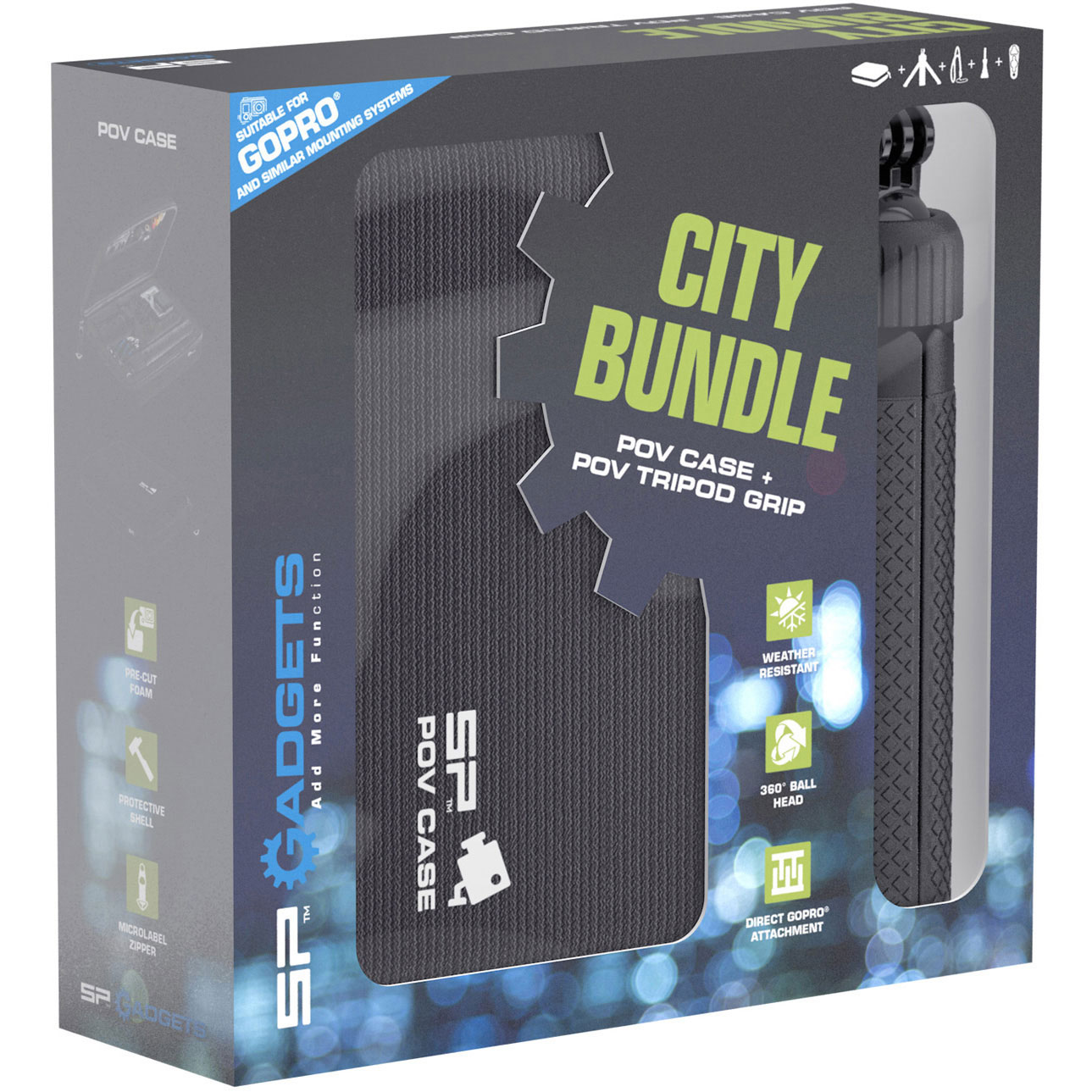 Sp Gadget City Bundle - Pov Caso Dlx E Pov Treppiedi