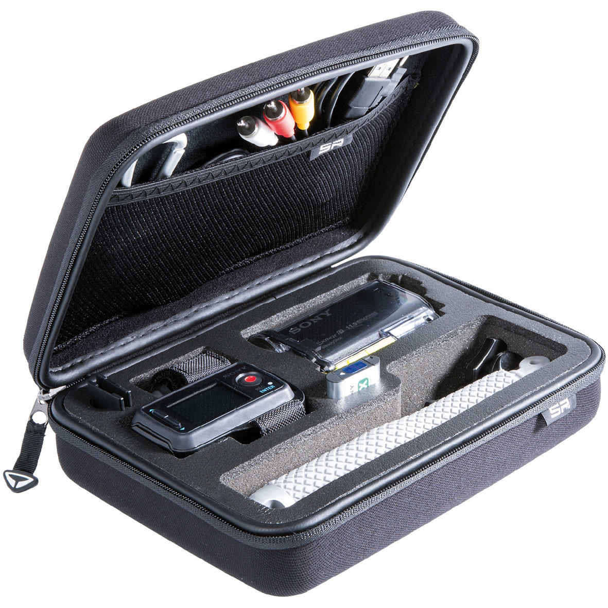 Sp Gadget Custodia Di Archiviazione Pov Per Sony Azione Telecamere - Nero