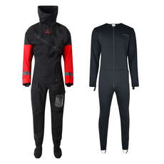 Muta Stagna E Sottomuta Typhoon Max B 2.0 | Con-Zip |  - Nero Rosso