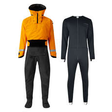 Muta Stagna E Sottomuta Typhoon Sea Kayak He | Con-Zip |  - Mandarino/grigio