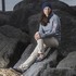 Gill Womens Knit Panno - Blue Melange