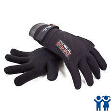 Gul Neoprene A Secco 2,5 Millimetri Junior Muta Guanti - Nero / Rosso Gul Neoprene A Secco 2,5 Millimetri Junior Muta Guanti - Nero / Rosso