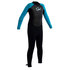 Gul Response Steamer 3/2 Millimetri Junior Girls Muta - Nero / Turq