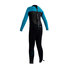 Gul Response Steamer 3/2 Millimetri Junior Girls Muta - Nero / Turq