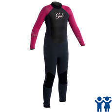 Gul Junior Girls Risposta 3 / Steamerwetsuit 2 Millimetri - Grpht / Mag Gul Junior Girls Risposta 3 / Steamerwetsuit 2 Millimetri - Grpht / Mag