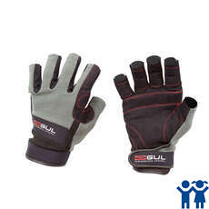 Gul Summer Short Finger Junior Glove 2018 - Nero / Antracite Gul Summer Short Finger Junior Glove 2018 - Nero / Antracite