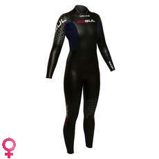 Gul Donne Waterman 5/4 Millimetri Triathlon Wetsuit - Blk / Mul Gul Donne Waterman 5/4 Millimetri Triathlon Wetsuit - Blk / Mul