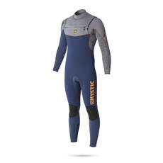 Mystic Artistico 4/3 Gbs Fullsuit Frontale Con Zip Muta - Navy Mystic Artistico 4/3 Gbs Fullsuit Frontale Con Zip Muta - Navy