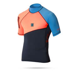 Mystic Crossfire Shortsleeve Rashvest - Corallo Mystic Crossfire Shortsleeve Rashvest - Corallo